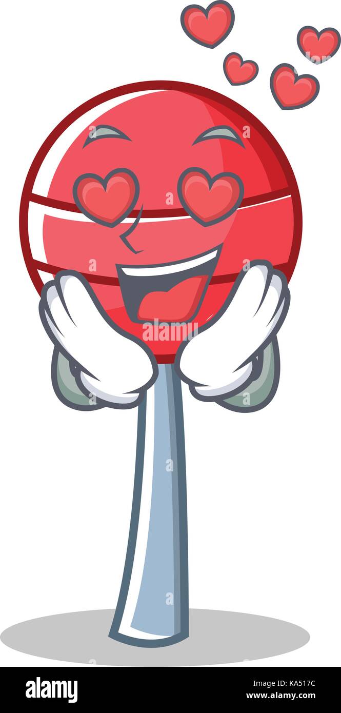 In love sweet lollipop character cartoon Stock Vector Image & Art - Alamy