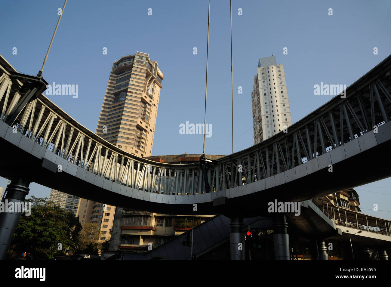 Orbit heights and Shreepati Arcade, Mumbai, Maharashtra, India, Asia Stock Photo