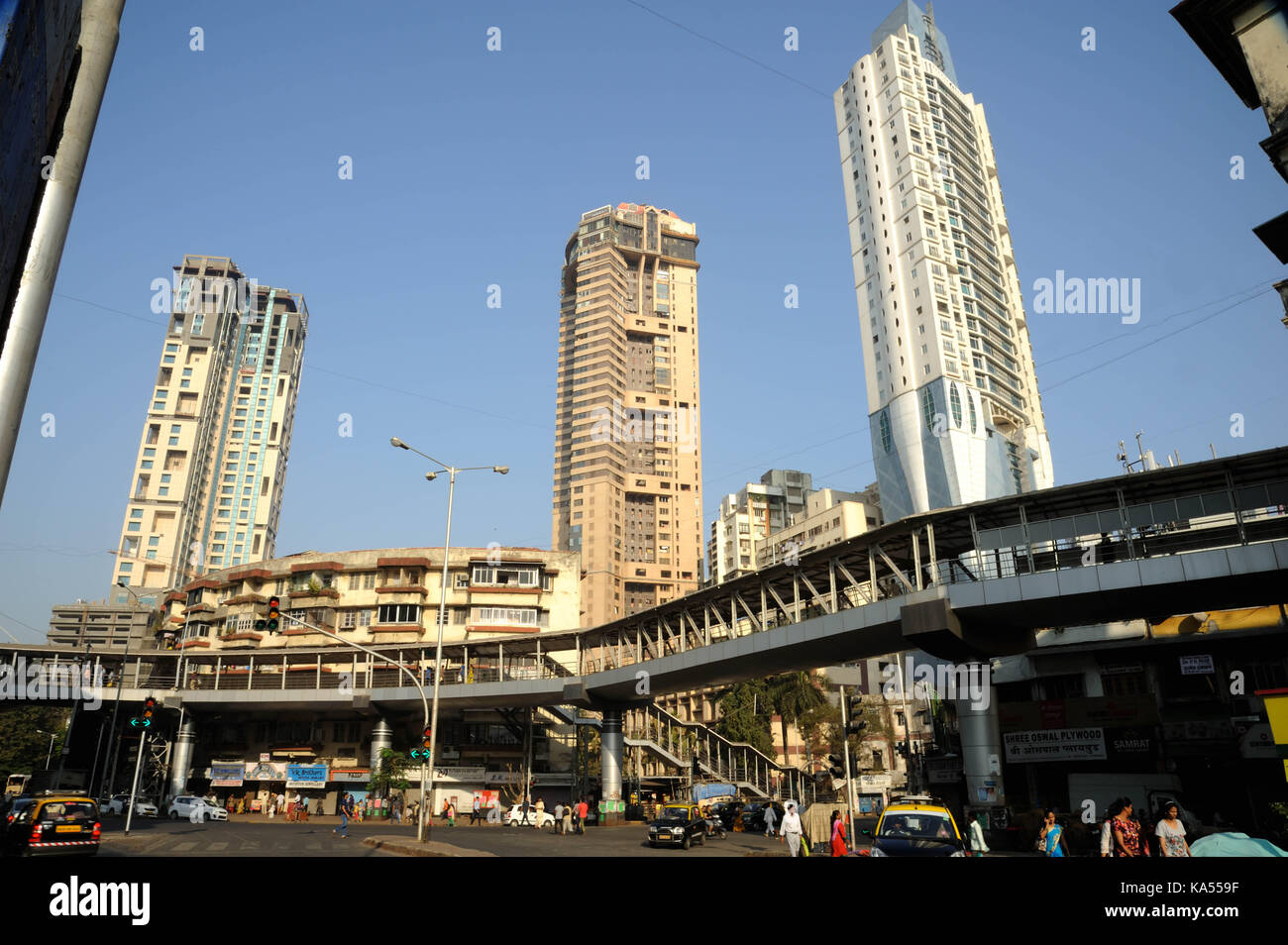 orbit heights & shreepati residential towers, mumbai, maharashtra, India, Asia Stock Photo