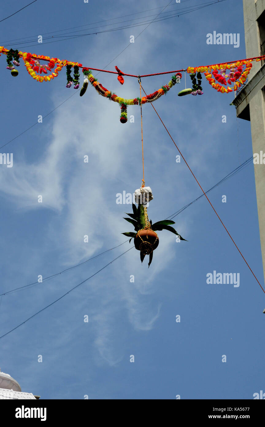 janmashtami festival, mumbai, maharashtra, India, Asia - RMM 258528