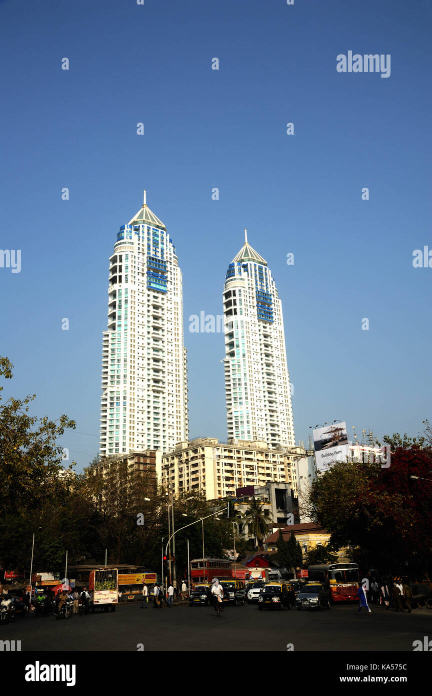 imperial towers, mumbai, maharashtra, India, Asia Stock Photo Alamy