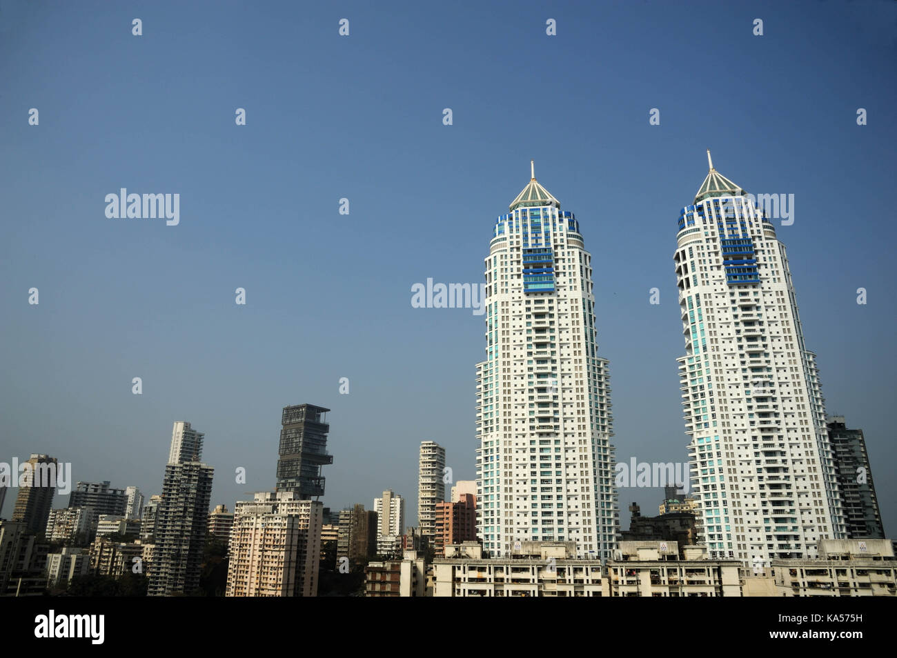 imperial towers, mumbai, maharashtra, India, Asia Stock Photo