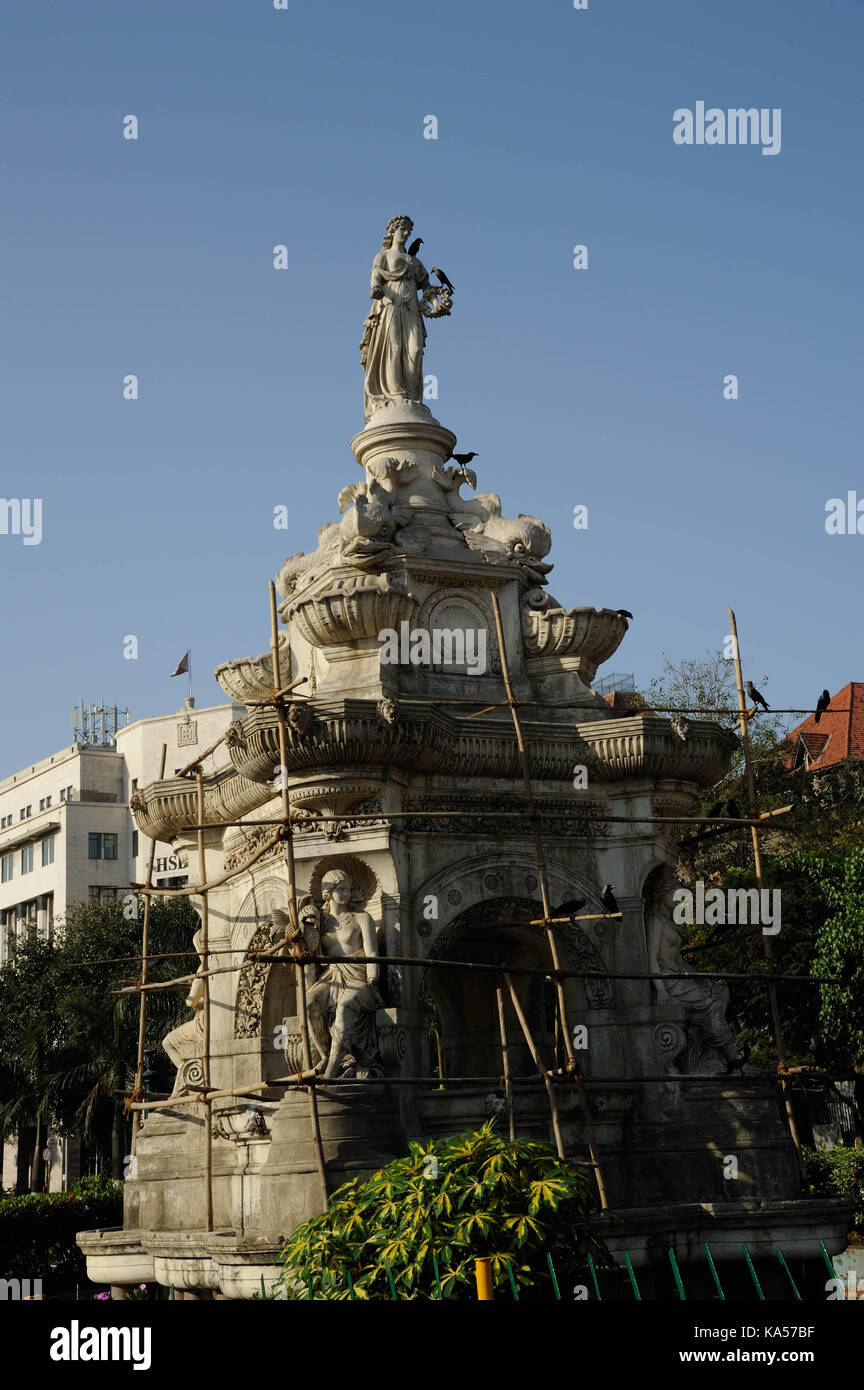 flora fountain fort, mumbai, maharashtra, India, Asia Stock Photo Alamy