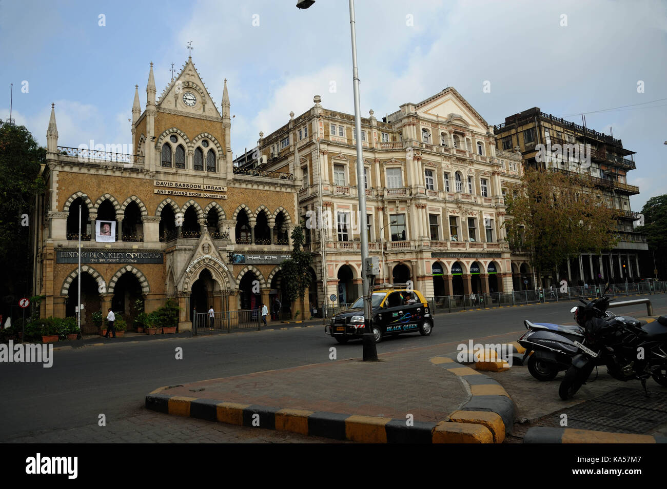 david sassoon library and esplanade mansion, mumbai, maharashtra, India, Asia Stock Photo