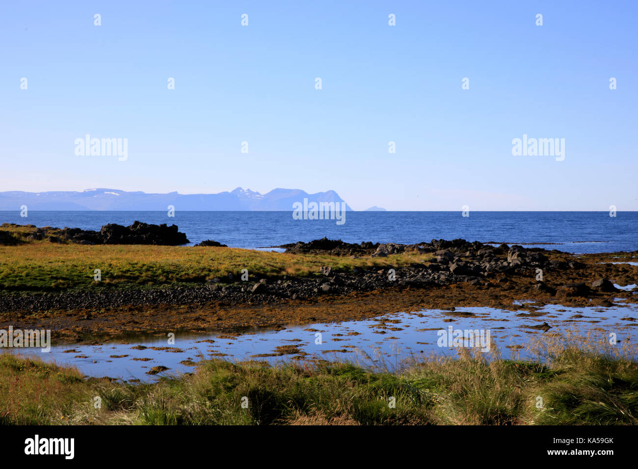 Vatnsnes Peninsula Landscape Iceland Europe Stock Photo Alamy