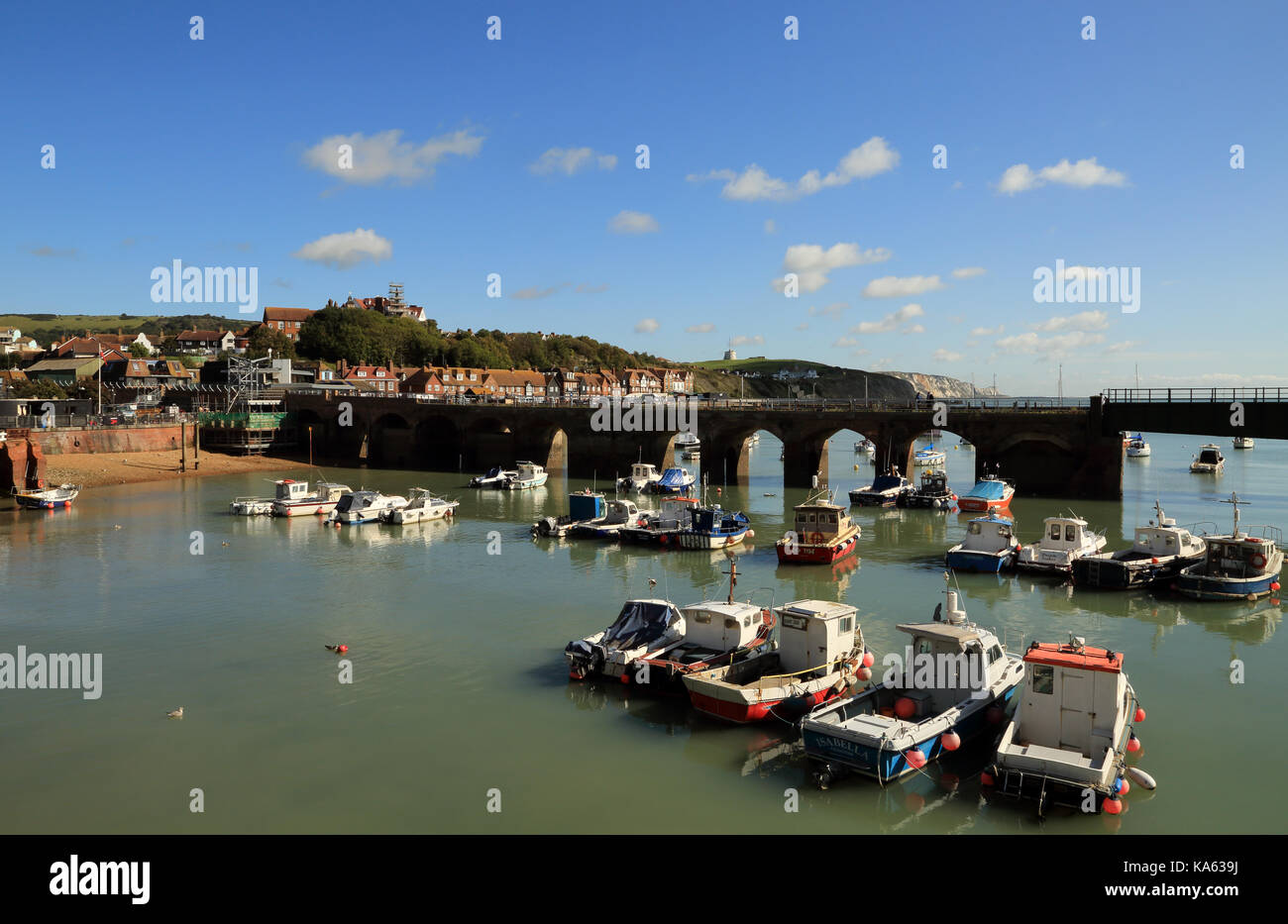 Folkestone harbour bridge hi-res stock photography and images - Alamy