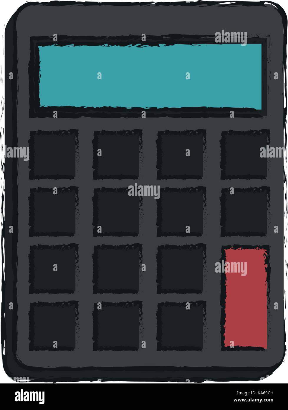 digital electric calculator Stock Vector Image & Art Alamy