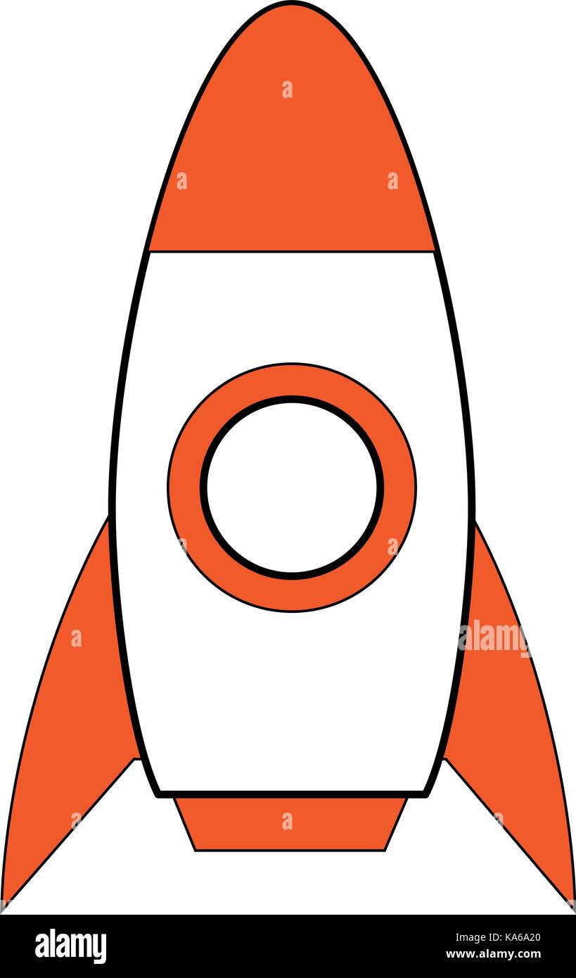 Cartoon Spacecraft Ship Stock Vector Image Art Alamy