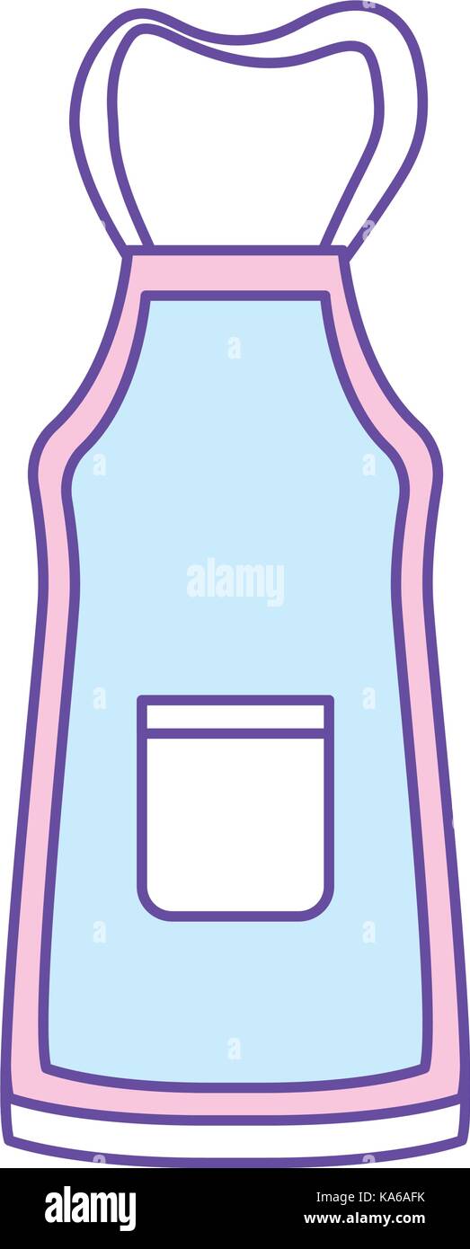 apron object design style to clean Stock Vector Image & Art - Alamy