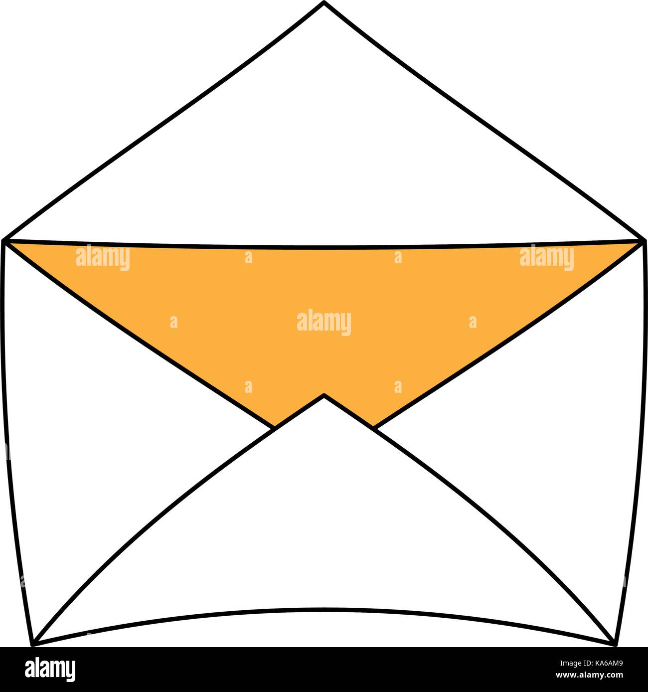 envelope open mail Stock Vector Image & Art - Alamy