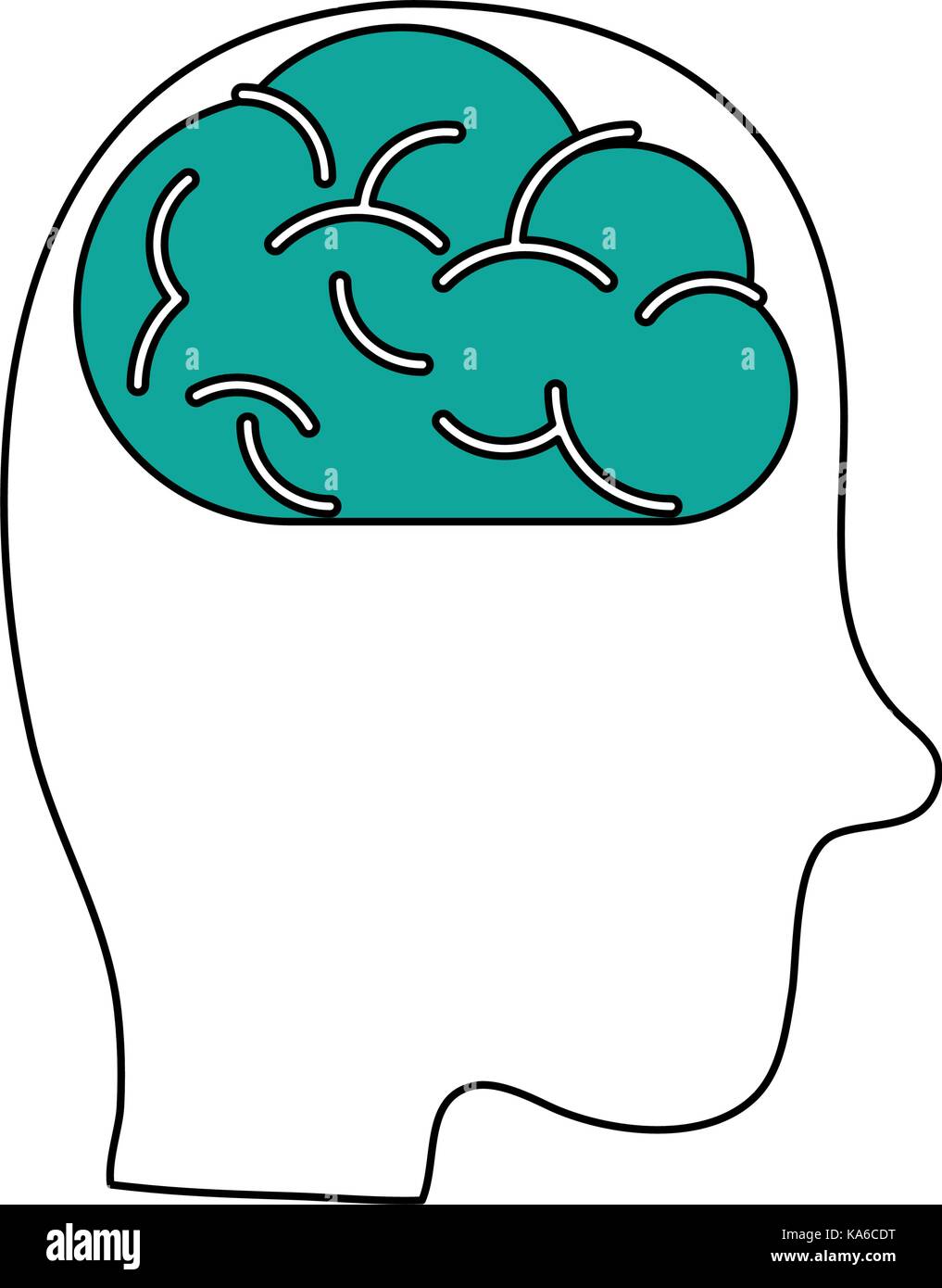 medical human brain Stock Vector Image & Art - Alamy