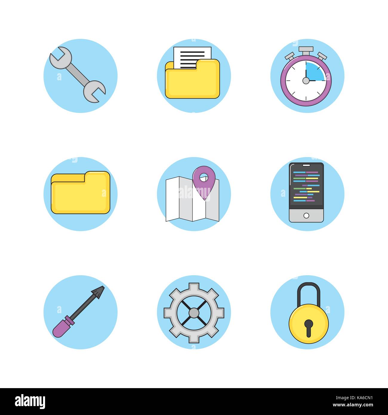 set software code data pragramming Stock Vector Image & Art - Alamy