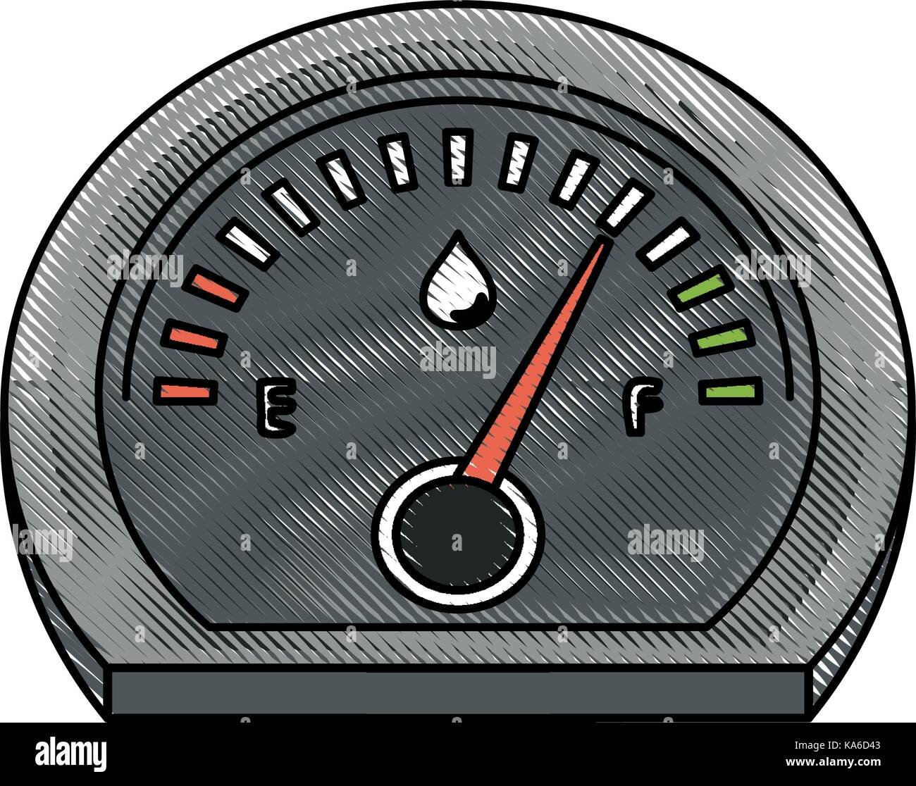 Car fuel meter Stock Vector Image & Art Alamy