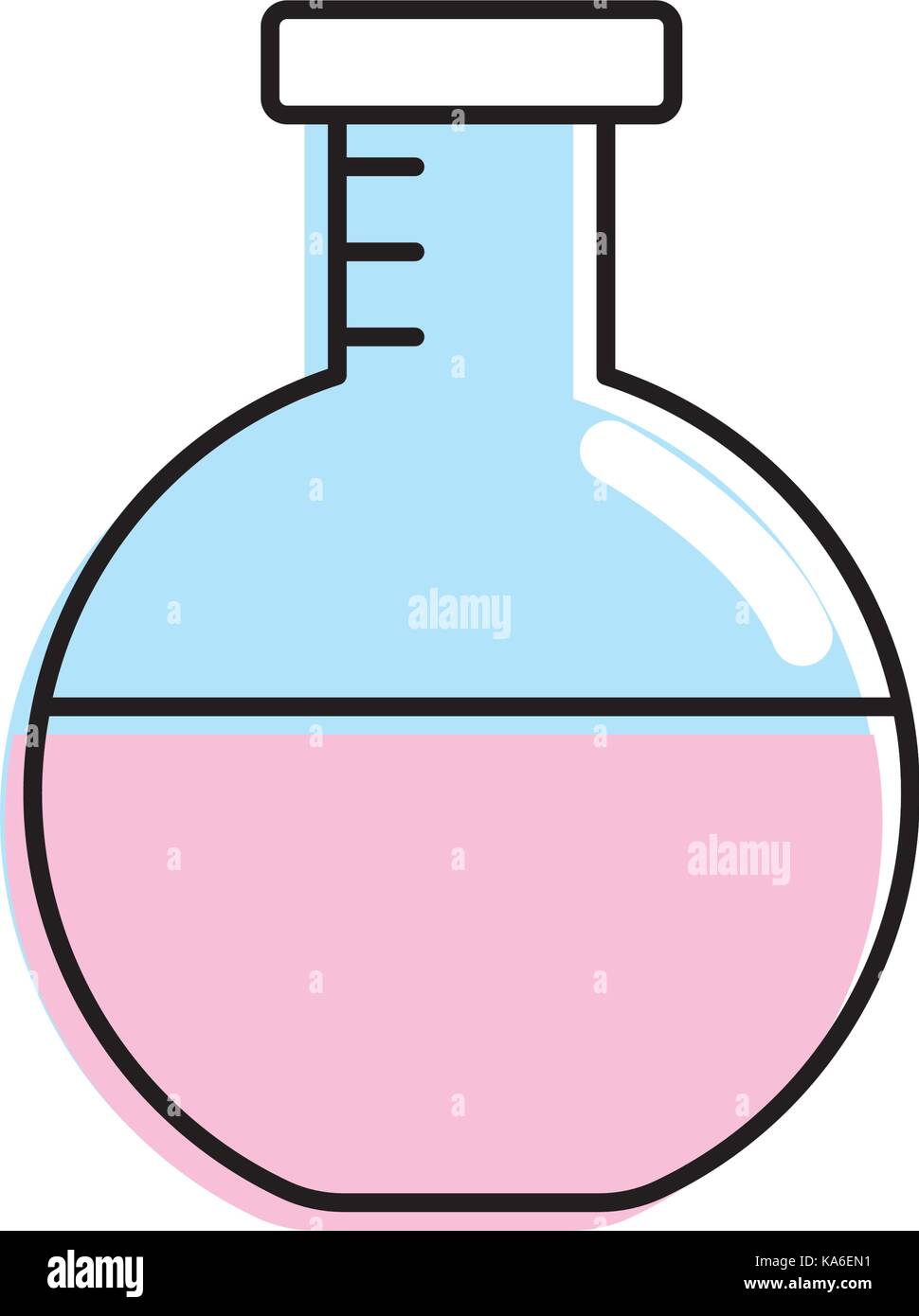 erlenmeyer flask to lab chemical design Stock Vector Image & Art Alamy