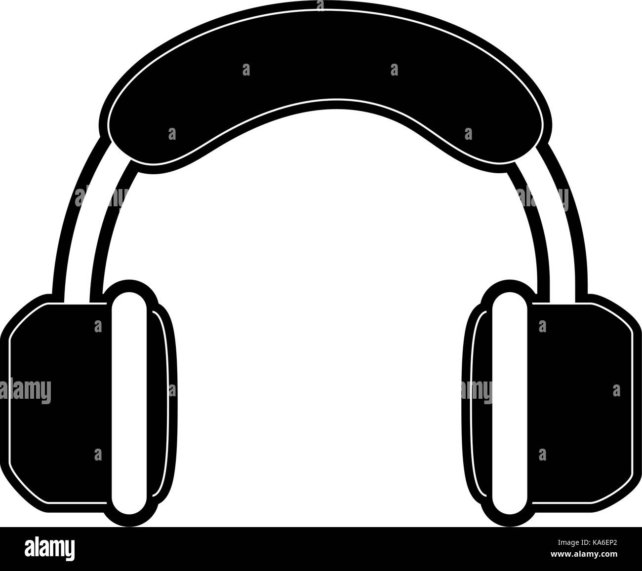 headphones music sound icon image Stock Vector Image & Art - Alamy