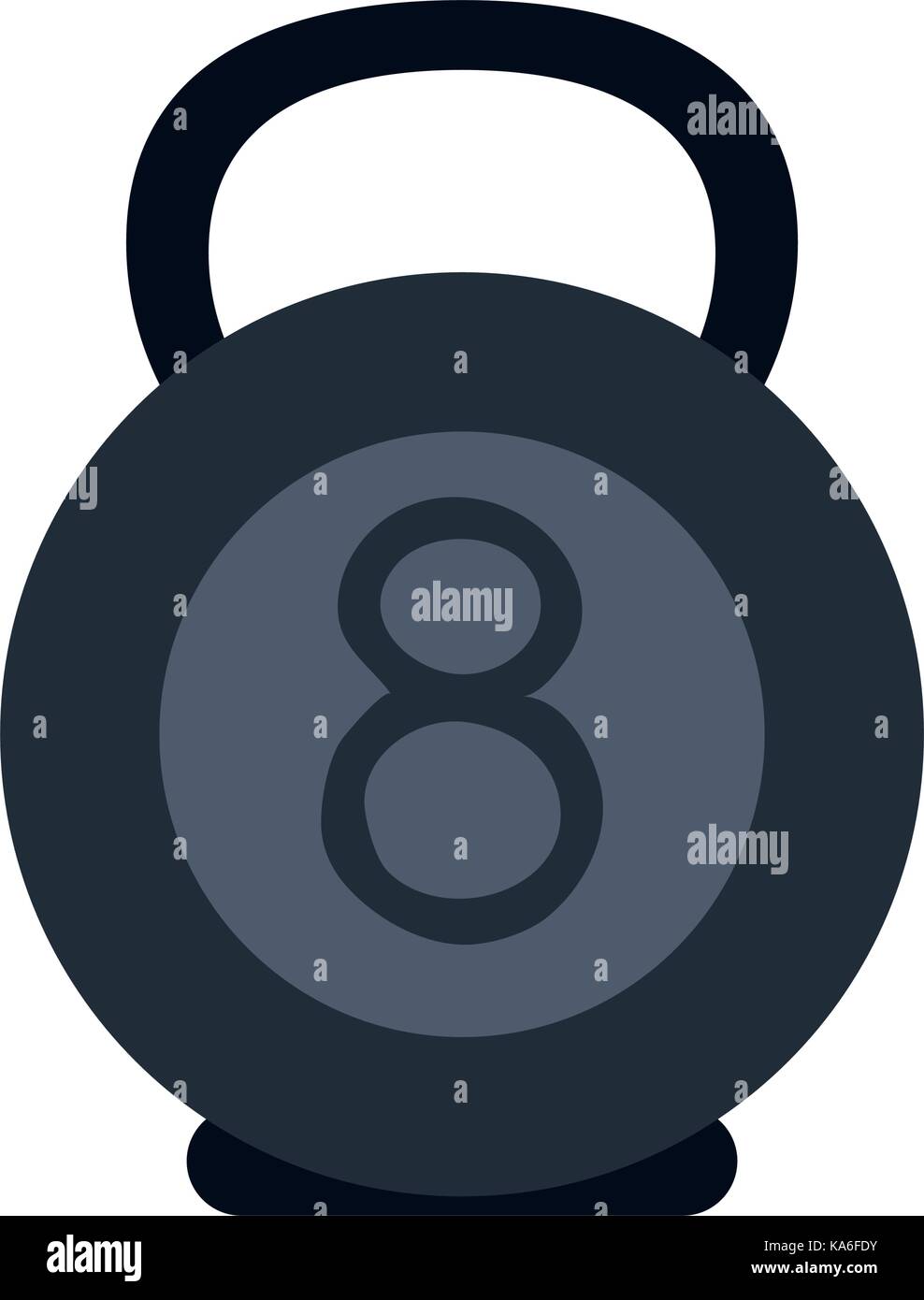 kettlebell weight lifting icon image Stock Vector Image & Art - Alamy