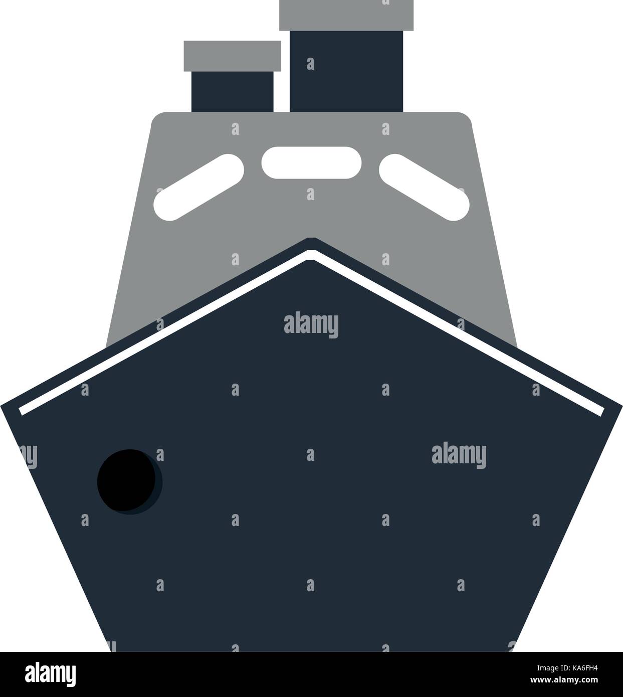 ship icon image  Stock Vector