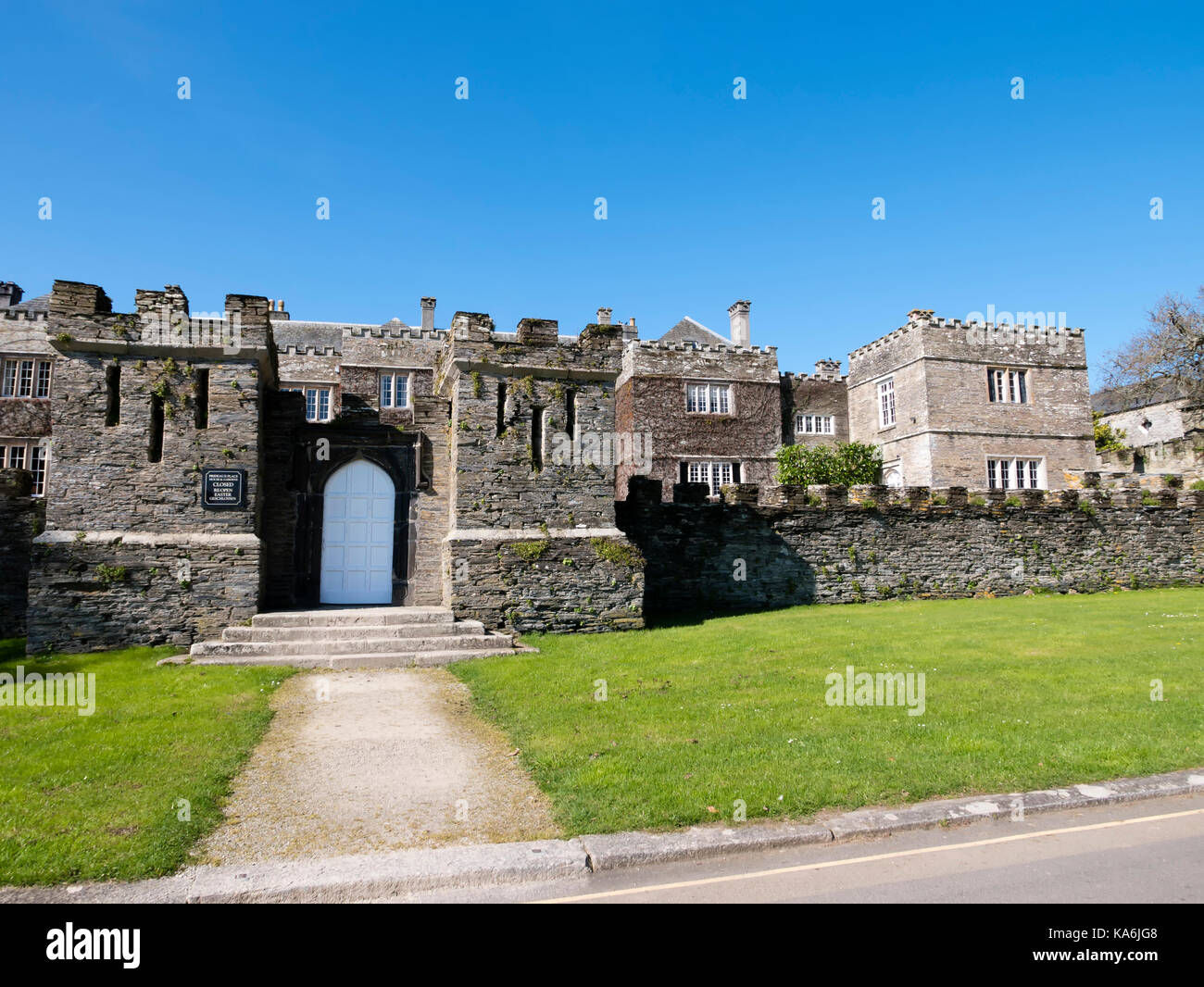 Prideaux Place, Padstow, Cornwall, England, UK. Stock Photo