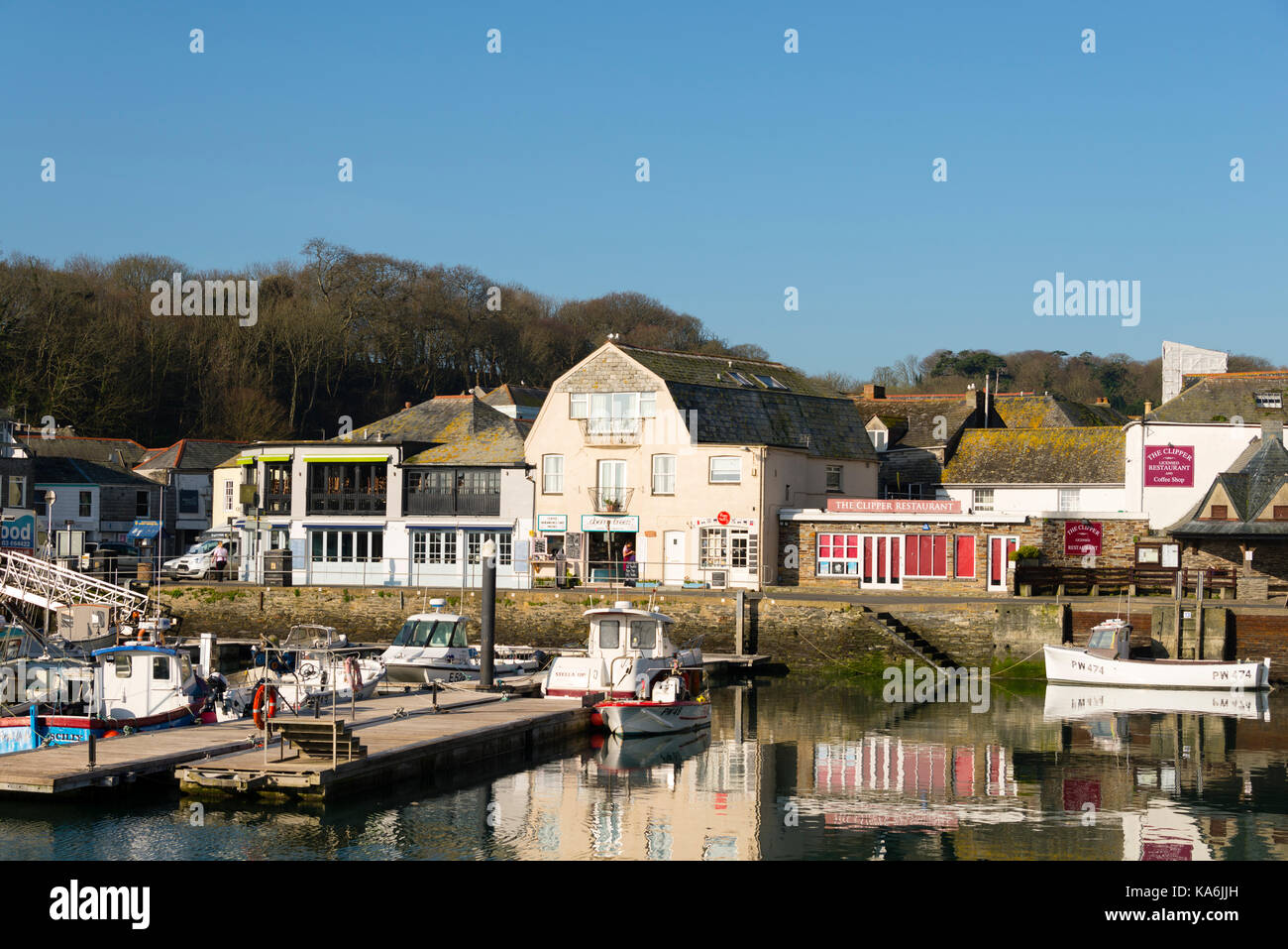 Padstow Harbour, Padstow, Cornwall, England, UK Stock Photo Alamy