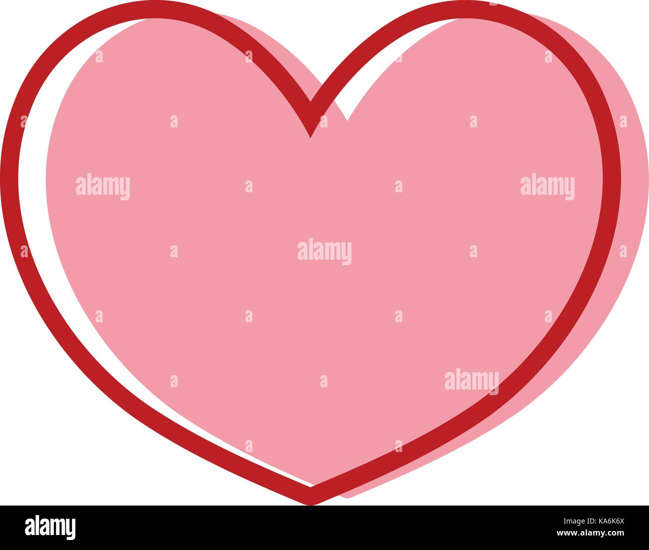 heart symbol of love and passion icon Stock Vector Image & Art - Alamy