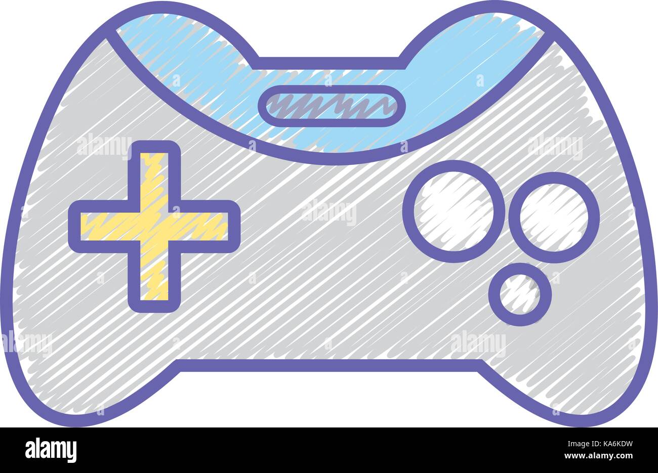 videogame console technology object to play Stock Vector Image & Art ...