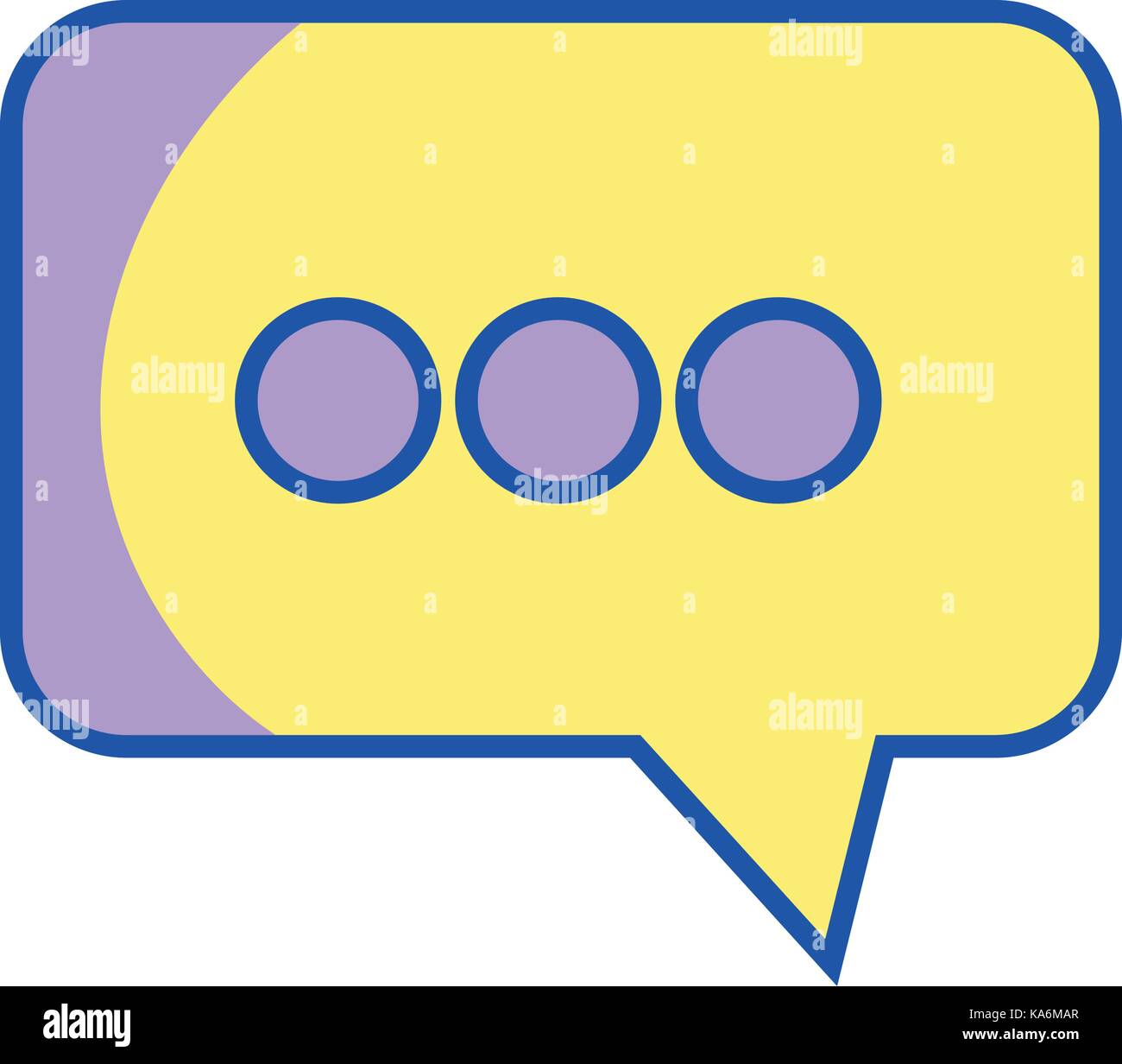 chat bubble text message icon Stock Vector Image & Art - Alamy