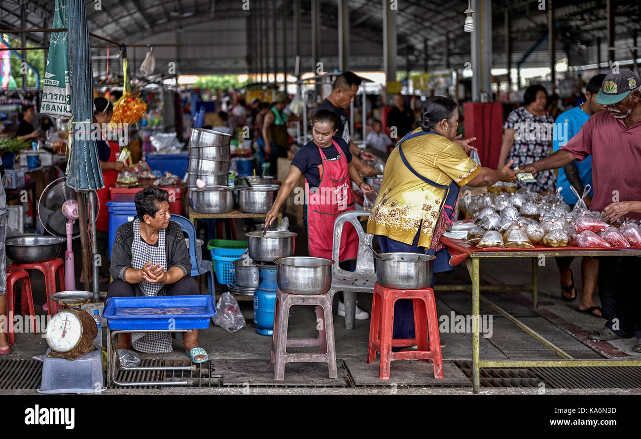 Thailand food market. Southeast Asia Stock Photo - Alamy