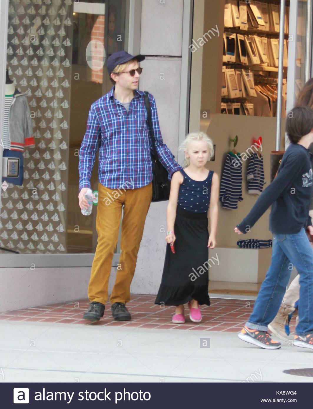 Beck Hansen. Beck Hansen takes his family shopping in Beverly Hills ...