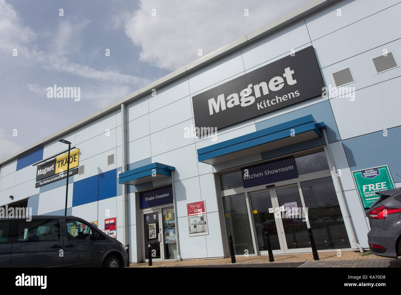 Magnet Kitchen outlet, Vantage Trade Centre, Coventry. Stock Photo