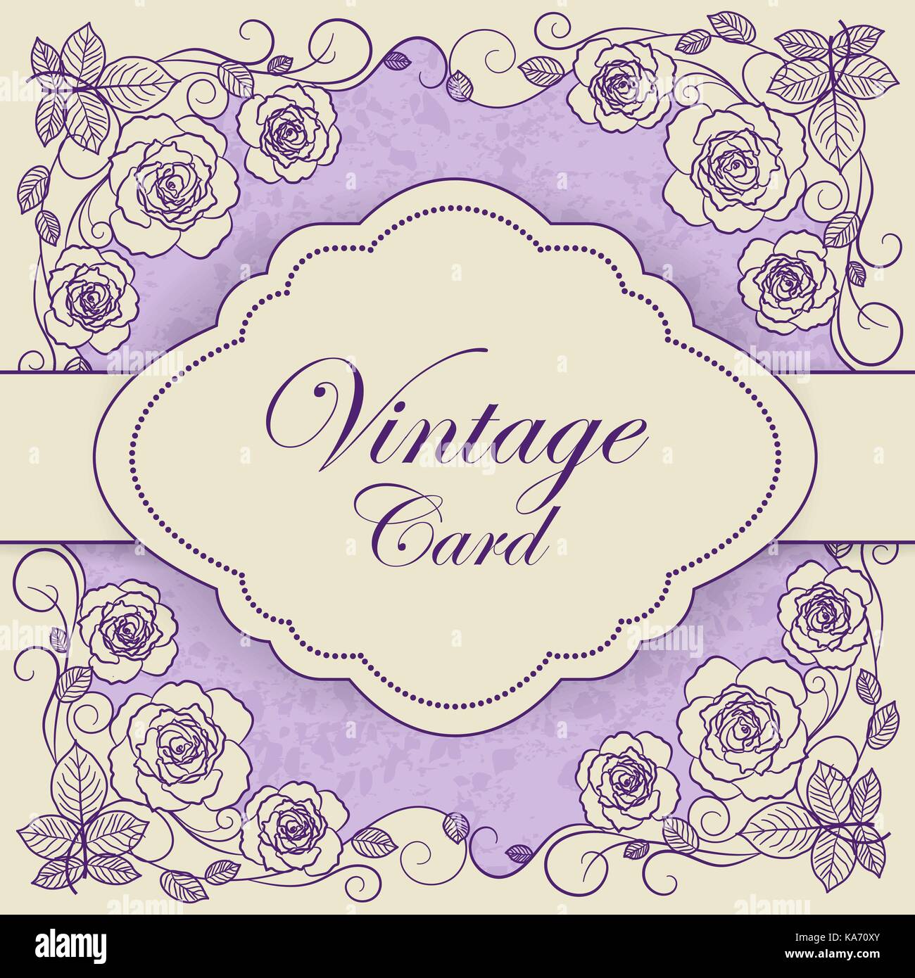Vintage paper frame Stock Vector Image & Art - Alamy