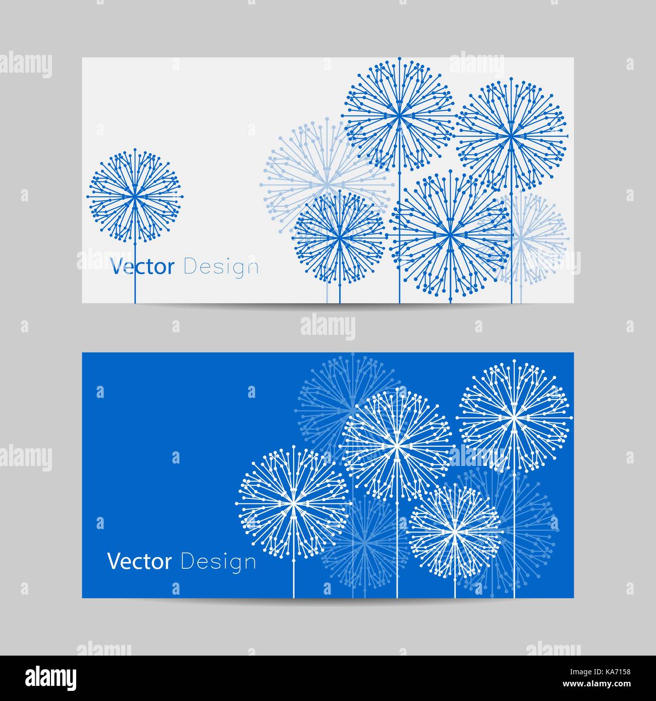 Set of horizontal banners Stock Vector Image & Art - Alamy