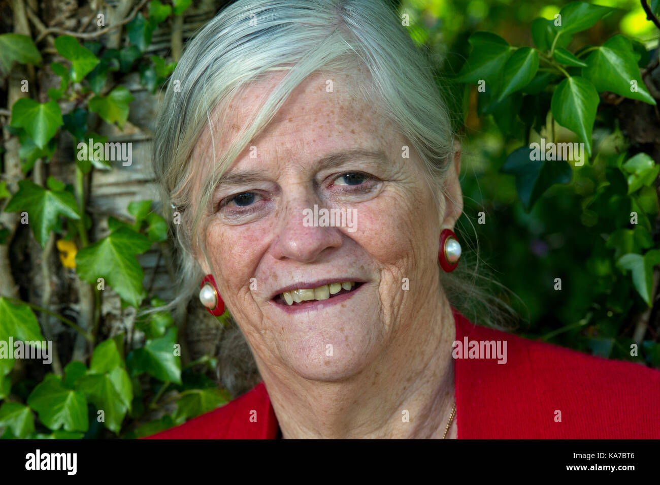 Ann Widdecombe, at her home in Haytor and on Haytor Rocks, Dartmoor ...