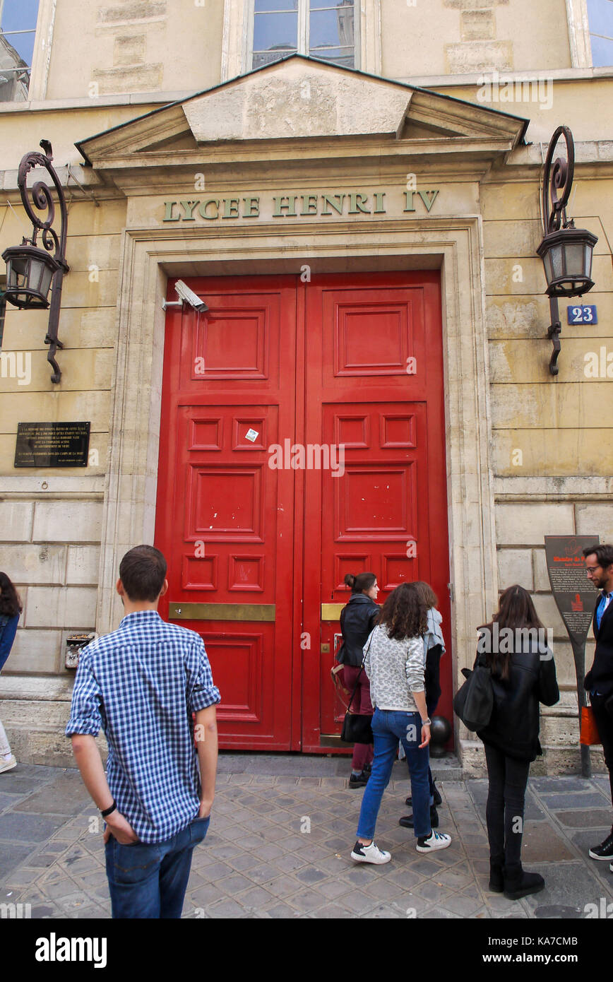 Lycee henri iv paris hi-res stock photography and images - Alamy