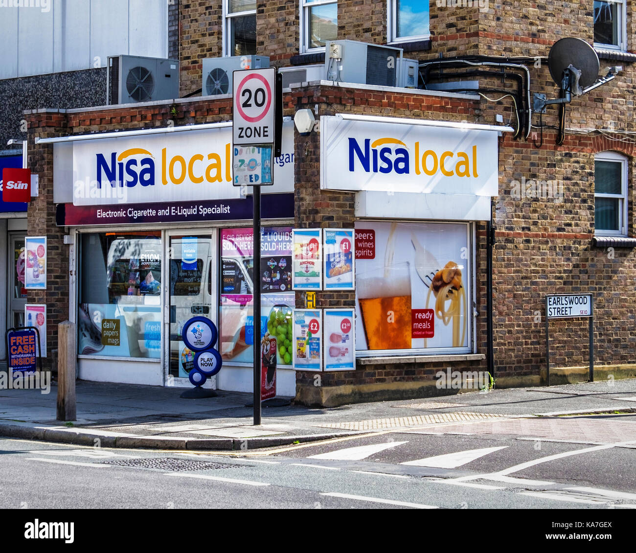 Corner Shop London High Resolution Stock Photography and Images Alamy