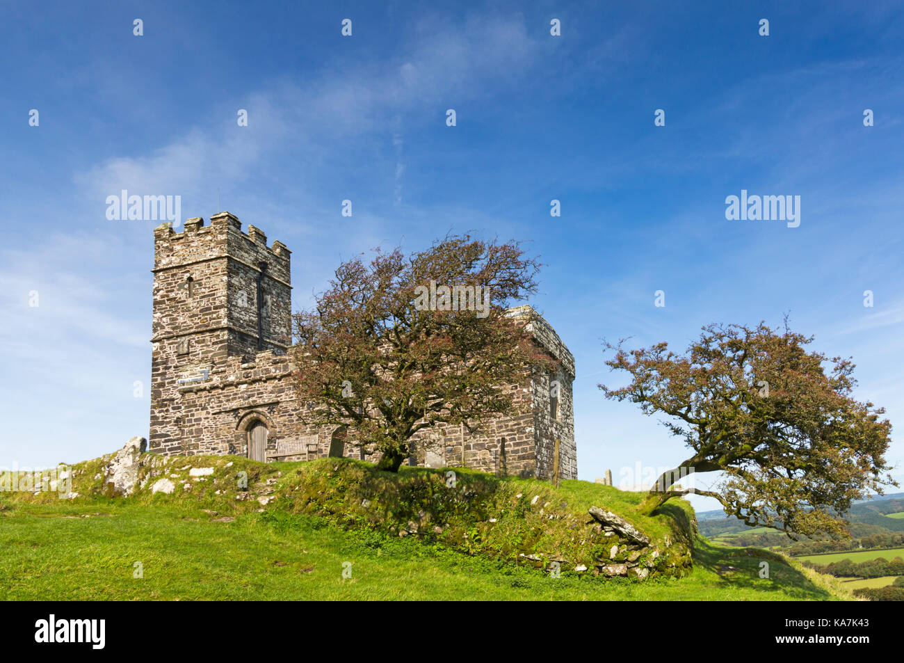 Church of St. Michael de Rupe, St. Michael of the Rock, perched high on ...