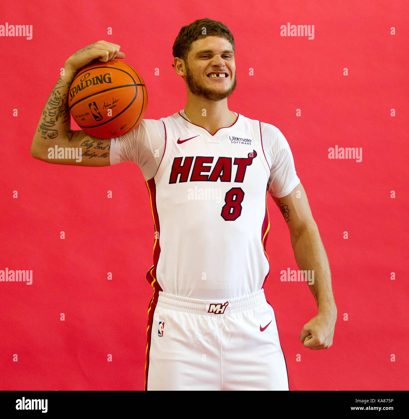 Tyler Johnson - Miami Heat - Game-Worn Classic Edition 1988-99 Road Jersey  - 2017-18 Season