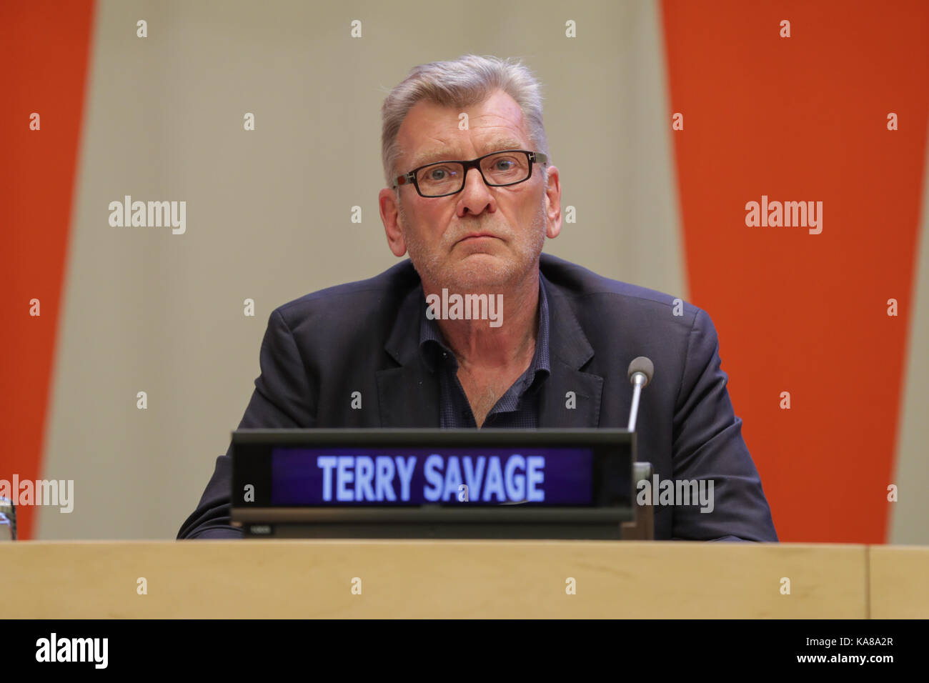 New York, NY, USA. 14th Sep, 2017. United Nations, New York, USA, September 13 2017 - During the 2017 Media For Social Impact Summit, Organized by the United Nations Office for Partnerships & PVBLIC Foundation today at the UN Headquarters in New York City.Photo: Luiz Rampelotto/EuropaNewswire Credit: Luiz Rampelotto/ZUMA Wire/Alamy Live News Stock Photo