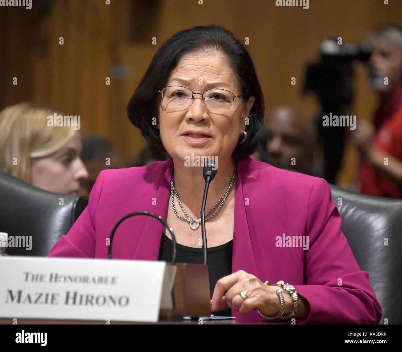 United States Senator Mazie Hirono (Democrat Of Hawaii) Testifies ...