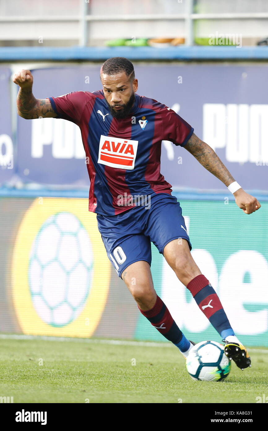 Bebe Eibar September 24 17 Football Soccer Spanish La Liga Santander Match Between Sd Eibar 0