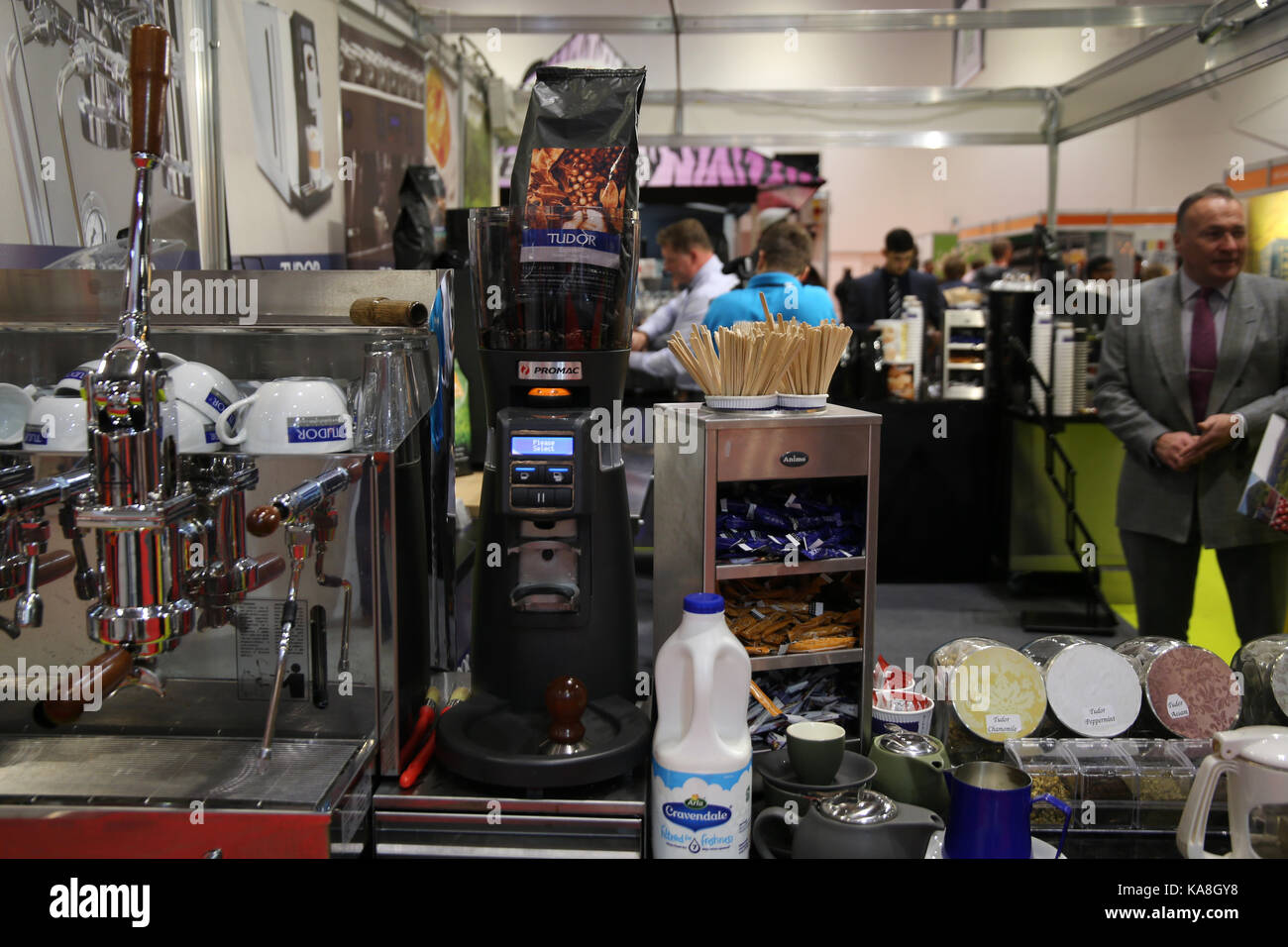 London 26 Sep.2017 Street food live open its door in the London Excel