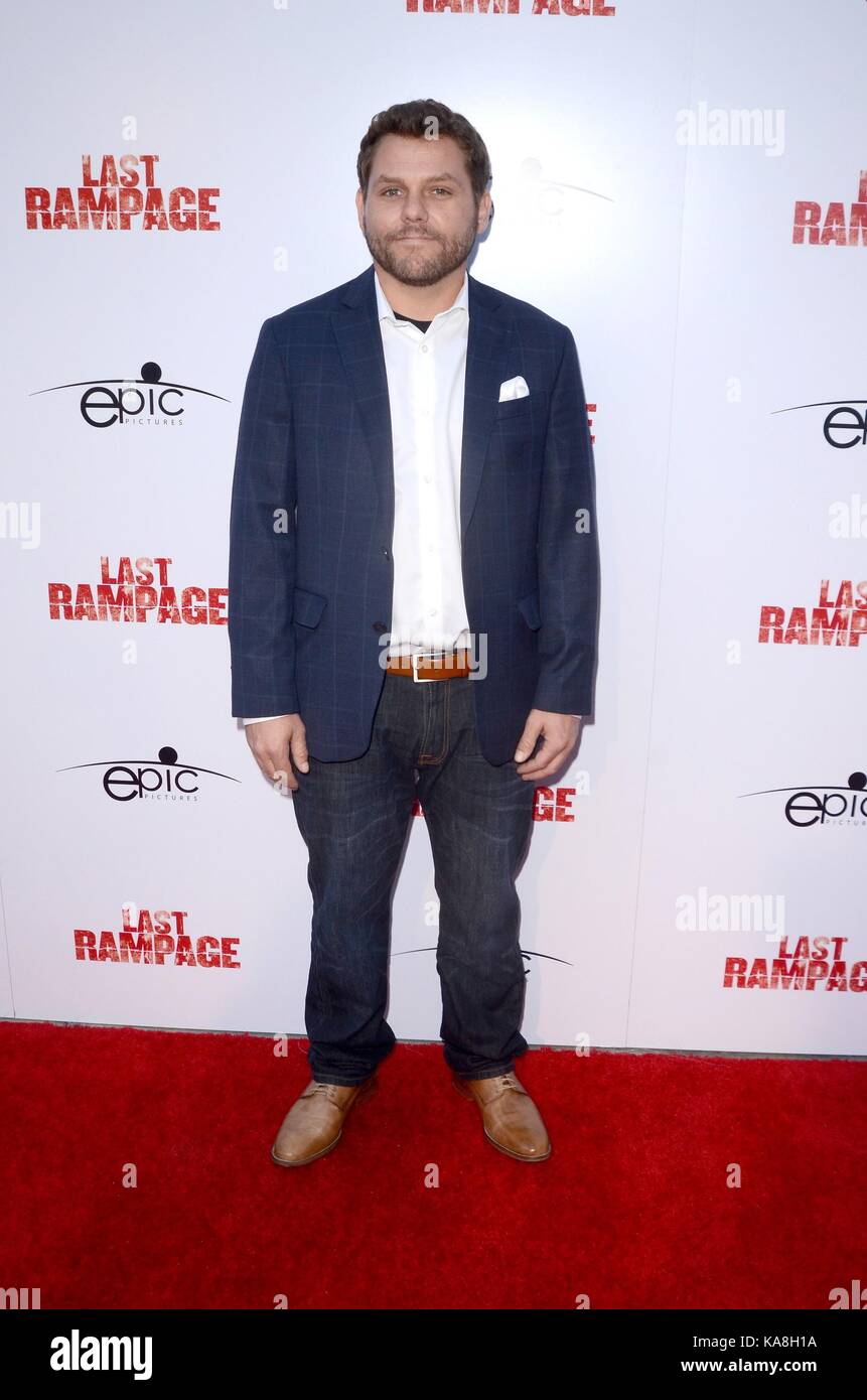 Los Angeles, CA, USA. 21st Sep, 2017. Jason Richter at arrivals for ...