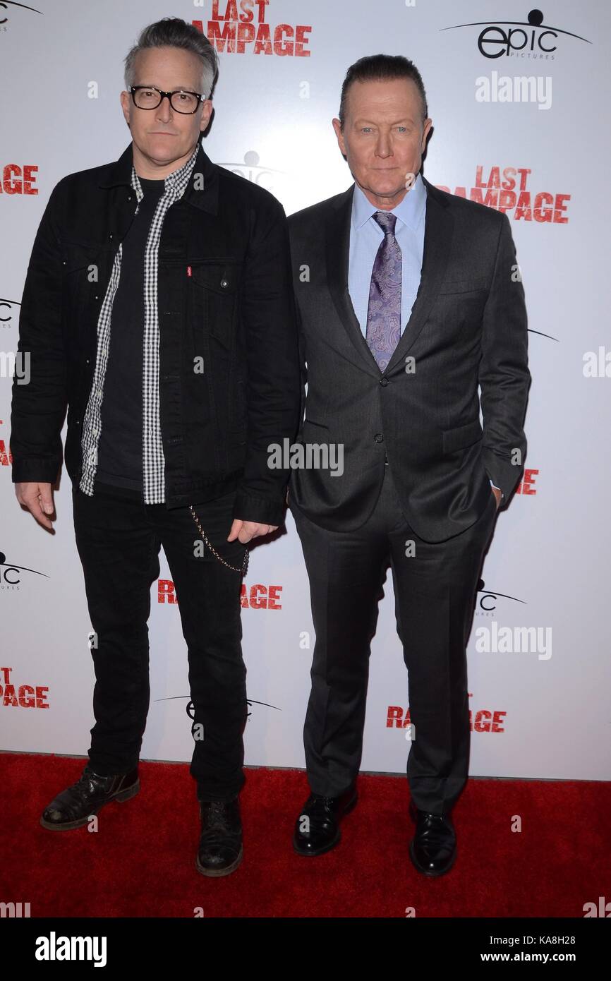 Los Angeles, CA, USA. 21st Sep, 2017. Richard Patrick, Robert Patrick at arrivals for LAST RAMPAGE Premiere, ArcLight Hollywood, Los Angeles, CA September 21, 2017. Credit: Priscilla Grant/Everett Collection/Alamy Live News Stock Photo