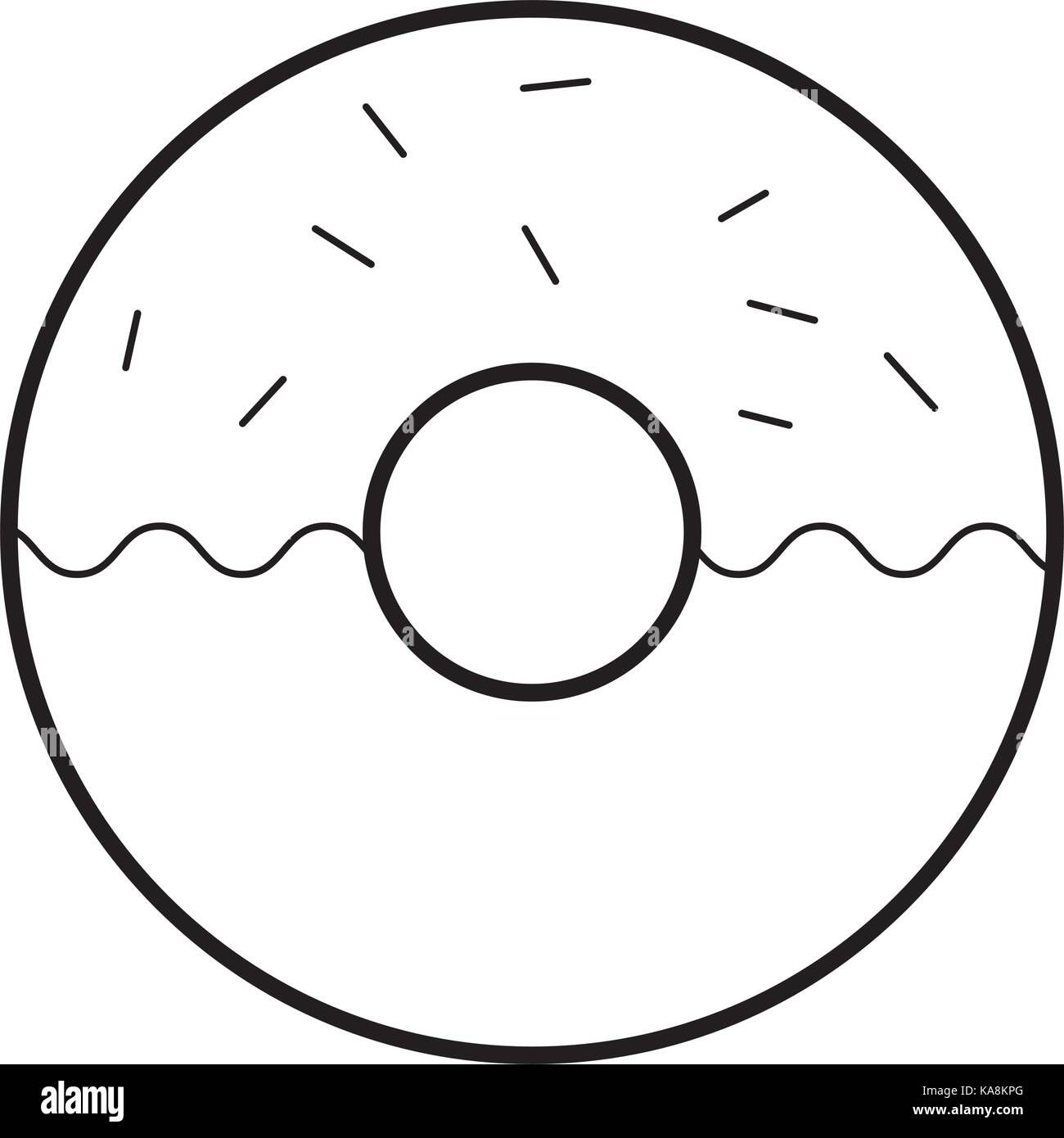 donut dessert pastry product food fresh Stock Vector Image & Art - Alamy