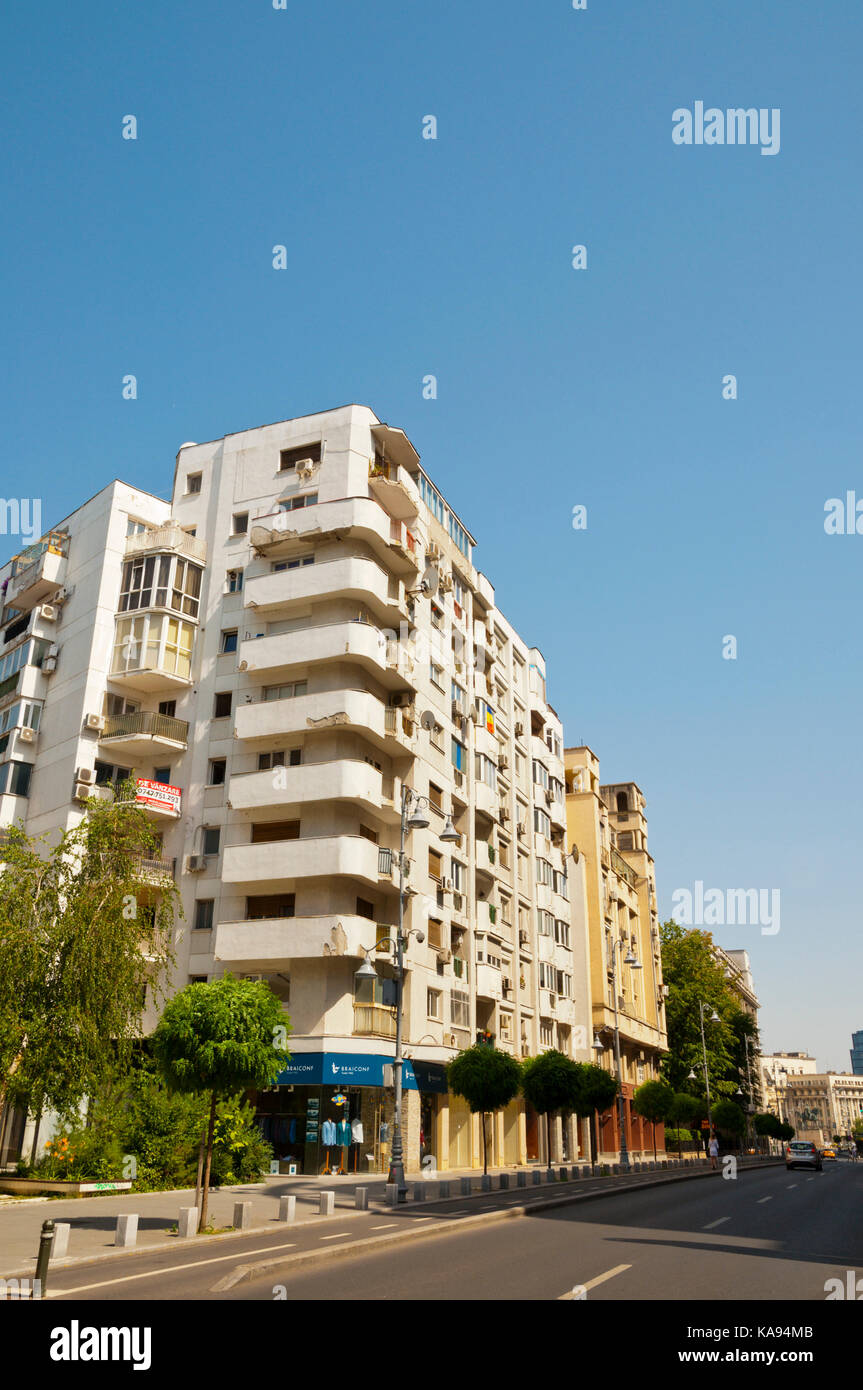 Calea Victoriei, Bucharest, Romania Stock Photo Alamy