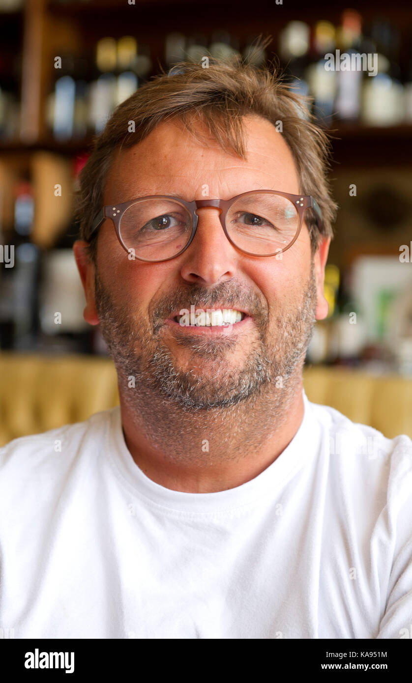 Chef/restaurateur Mitch Tonks of the Seahorse Restaurant, Dartmouth, Devon, UK Stock Photo