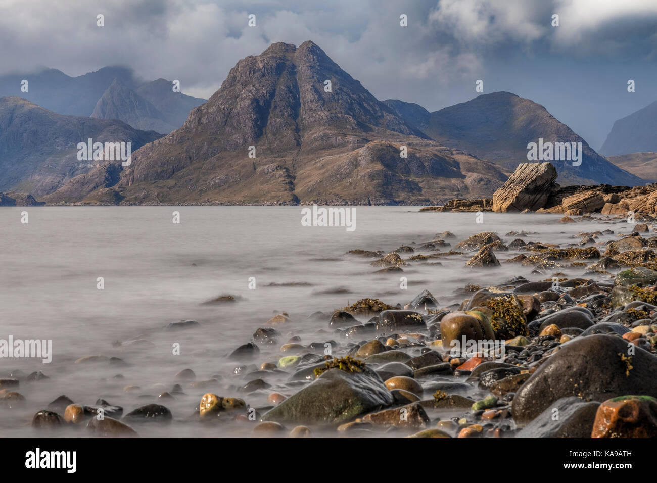 Elgol, Cuillin Mountains, Isle of Skye, Scotland, United Kingdom Stock Photo