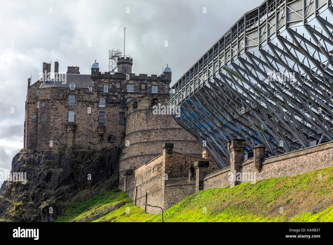 Edinburgh Castle, Lothian, Scotland, United Kingdom Stock Photo