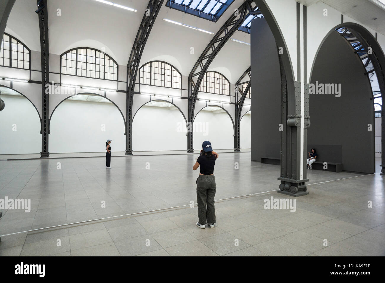 Berlin. Germany. Hamburger Bahnhof Museum for Contemporary Art. (Museum für Gegenwart). Stock Photo