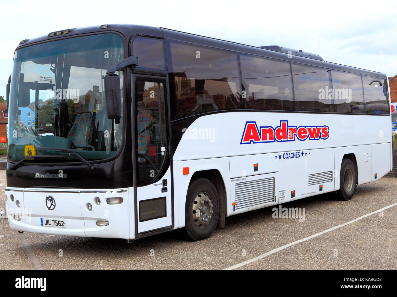 Andrews Coaches, coach, day trips, trip, excursion, excursions, holiday, holidays, travel company, companies, bus, transport, England, UK Stock Photo