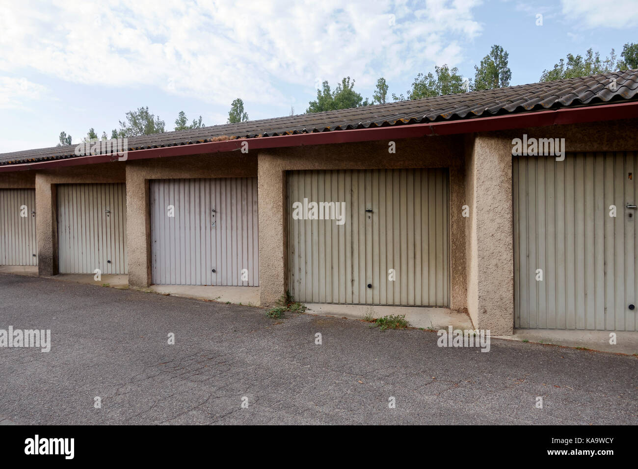 Image showcasing Car Parking lot in a condominium Stock Photo - Alamy